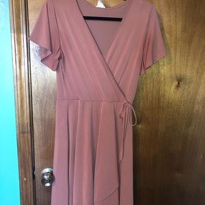 Mauve dress